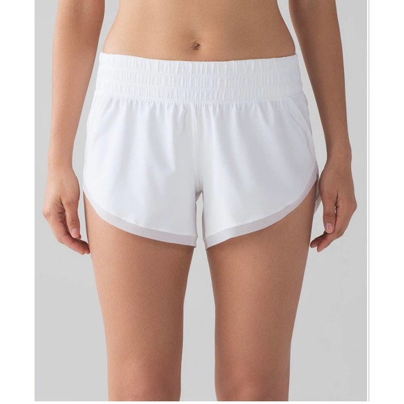 lululemon athletica Pants - Lululemon Anew White Shorts - Size: 4